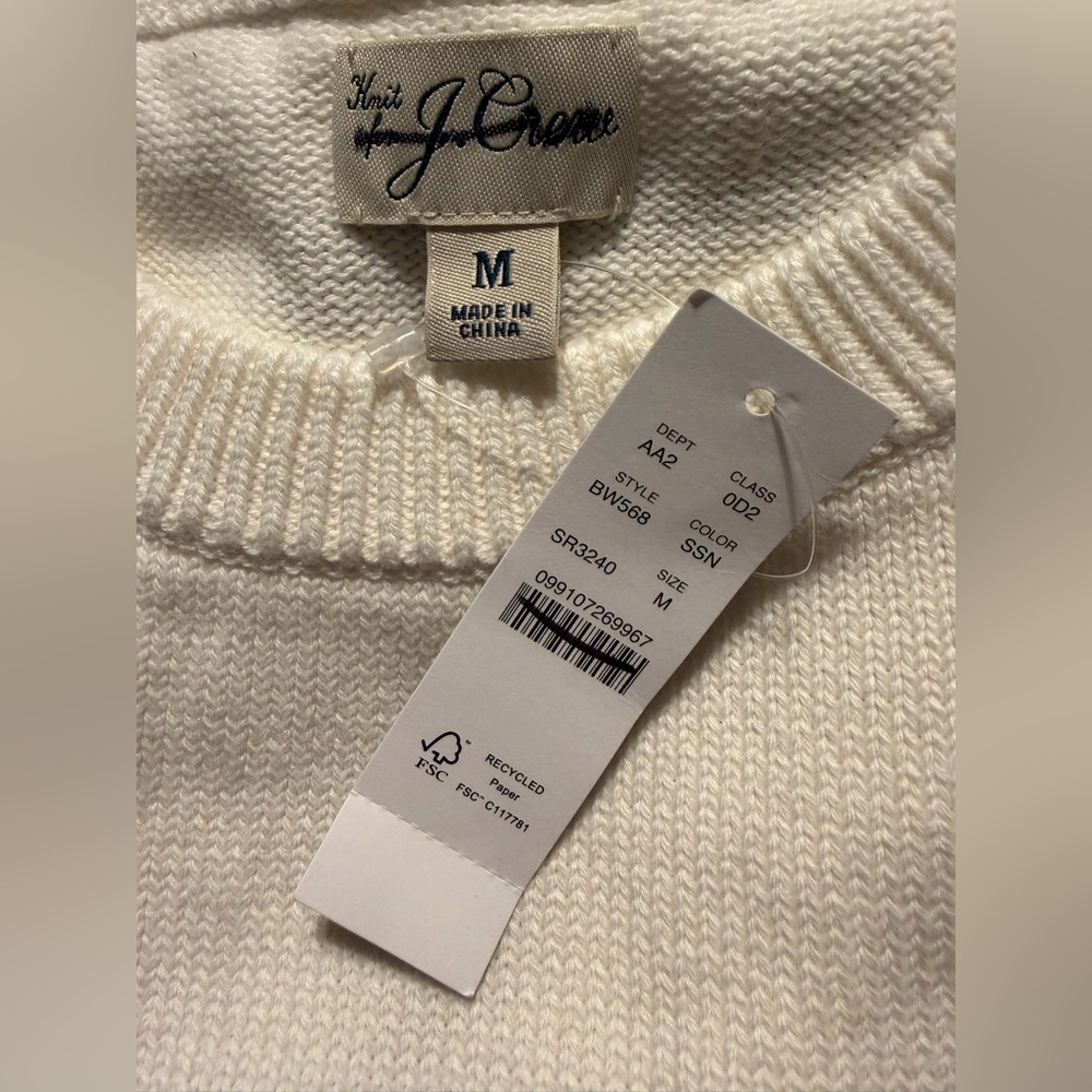 J. Crew Men's Heritage Cotton Sweater - Picture 3 of 6